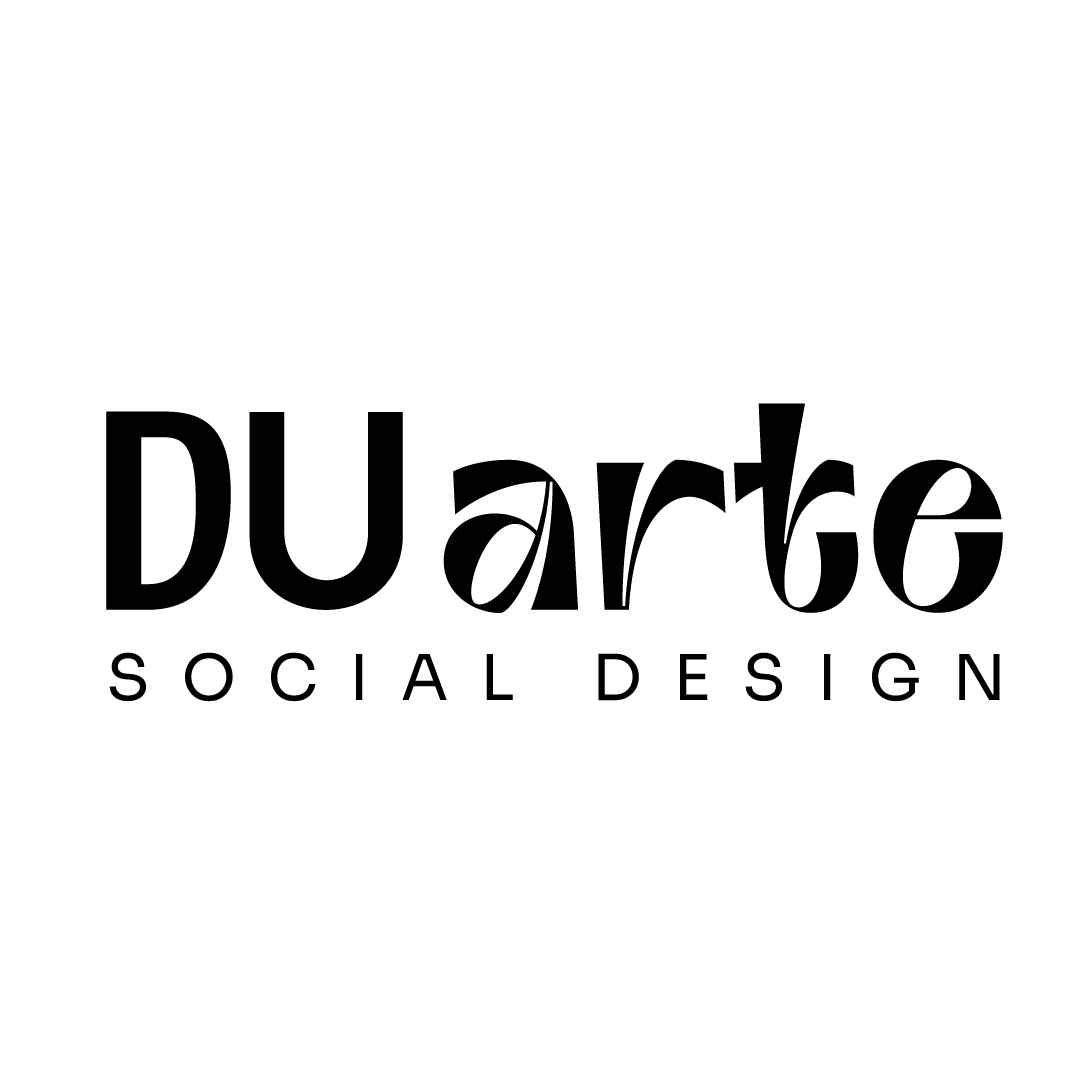 Logo DUarte Social Design, versão preta